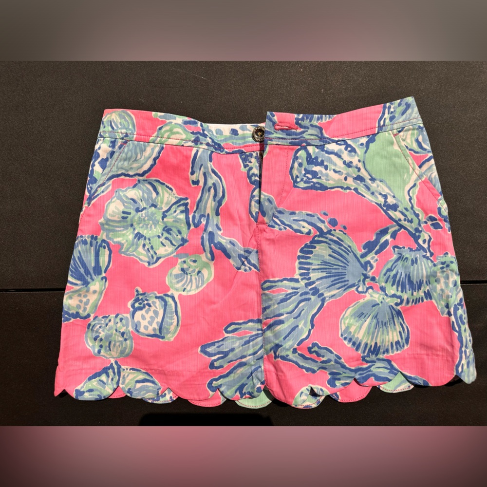 Lilly Pulitzer Colette Scalloped Skort